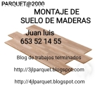 instalacion de suelos de maderas laminad