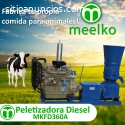 la maquina peletizadora diesel MKFD360A