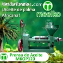 la prensa de aceite MKOP120