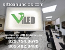 Lamparas LED en Dominicana. Somos Fabric