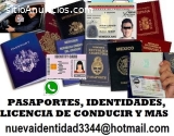 Licencia de conducir DNI pasaportes