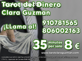 Llama al Tarot del Dinero de Clara