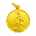 Medalla virgen de la consolación oro