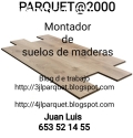 montador de suelos de maderas laminados