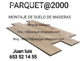 montaje de suelos de maderas laminados