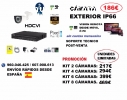 Oferta kit de videovigilancia exterior