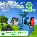 Prensa de briquetas mkbc02