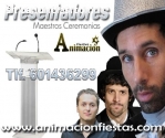 Presentadores, maestros de ceremonia