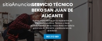 SAT Beko San Juan de Alicante