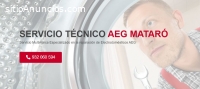 Servicio Técnico Aeg Mataró 934 242 687
