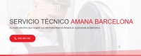 Servicio Técnico Amana Barcelona