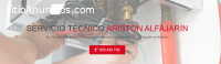 Servicio Técnico Ariston Alfajarin