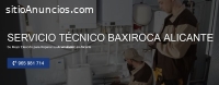 Servicio Técnico Baxiroca Alicante