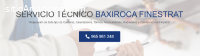 Servicio Técnico Baxiroca Finestrat