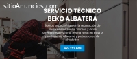 Servicio Técnico Beko Albatera