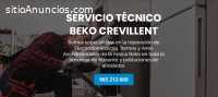 Servicio Técnico Beko Crevillent