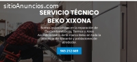 Servicio Técnico Beko Xixona