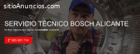 Servicio Técnico Bosch Alicante