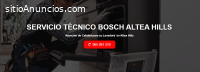 Servicio Técnico Bosch Alteal Hill