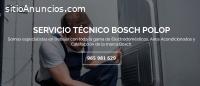 Servicio Técnico Bosch Polop