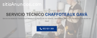 Servicio Técnico Chaffoteaux Gavá 934242