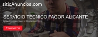 Servicio Técnico Fagor Alicante