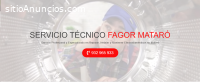 Servicio Técnico Fagor Mataró 934242687