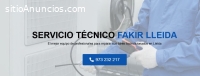 Servicio Técnico Fakir Lleida 973194055