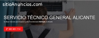 Servicio Técnico General Alicante