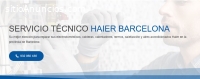 Servicio Técnico Haier Barcelona