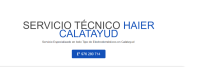 Servicio Técnico Haier Calatayud