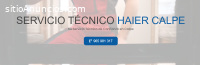 Servicio Técnico Haier Calpe