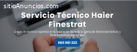 Servicio Técnico Haier Finestrat