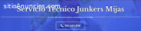 Servicio Técnico Junkers Mijas 952210452