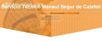 Servicio Técnico Manaut Segur de calafel
