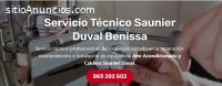 Servicio Técnico Saunier Duval Benissa