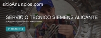 Servicio Técnico Siemens Alicante