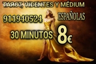 Tarot y videntes 30 minutos 8€