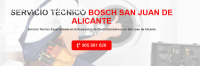 Técnico Bosch San Juan de Alicante