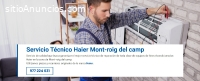 Técnico Haier Mont-roig del camp