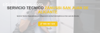 Técnico Zanussi San Juan de Alicante