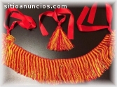 VENDO FLECOS ROJO-NARANJA PARA GAITA