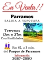 Invierte! Terrenos/Parramos