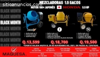 MEZCLADORA 1.5 SACOS