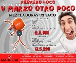 MEZCLADORA DE 1/2 SACO