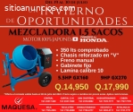 Mezcladora Joper Motor Honda Japones