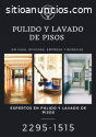 Pulido y lustrado de pisos