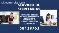 SERVICIO DE SECRETARIA