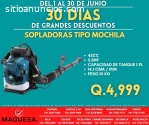 SOPLADORAS TIPO MOCHILA