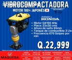 Vibrocompactadora Motor Honda Japones